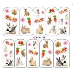 Ваденки за Нокти с Животни BOP118